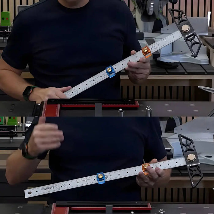 Ultra -Precision TrueMark T-Square Ruler levoite