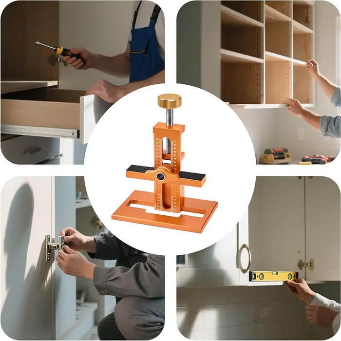 Cabinet Door Mounting Jig Installation Positioner Tools