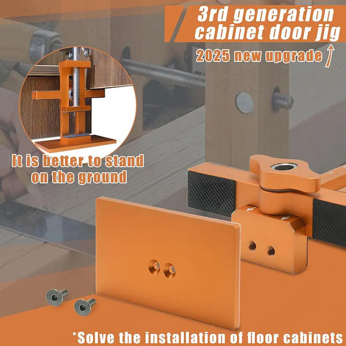 Cabinet Door Mounting Jig Installation Positioner Tools