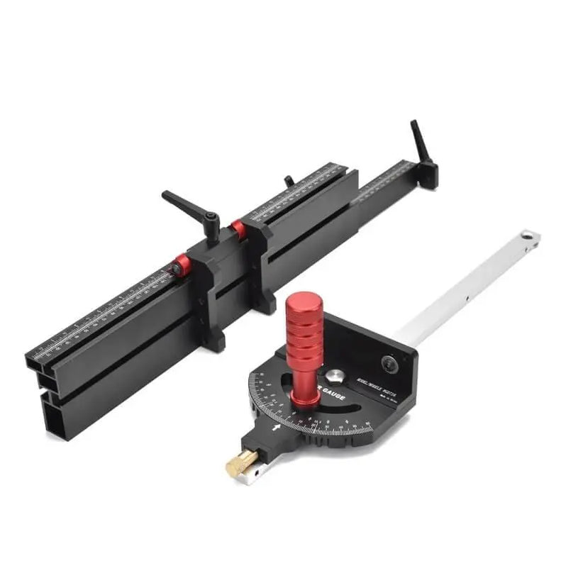 CJNQQJWS Table Saw Miter Gauge System, Precision Table Saw Miter Gauge Assembly Fence Accurate Engraving Machine Accessories With Limit Stop For Table Saw