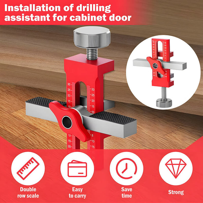 Levoite™ Cabinet Door Mounting Jig Installation Positioner Tools