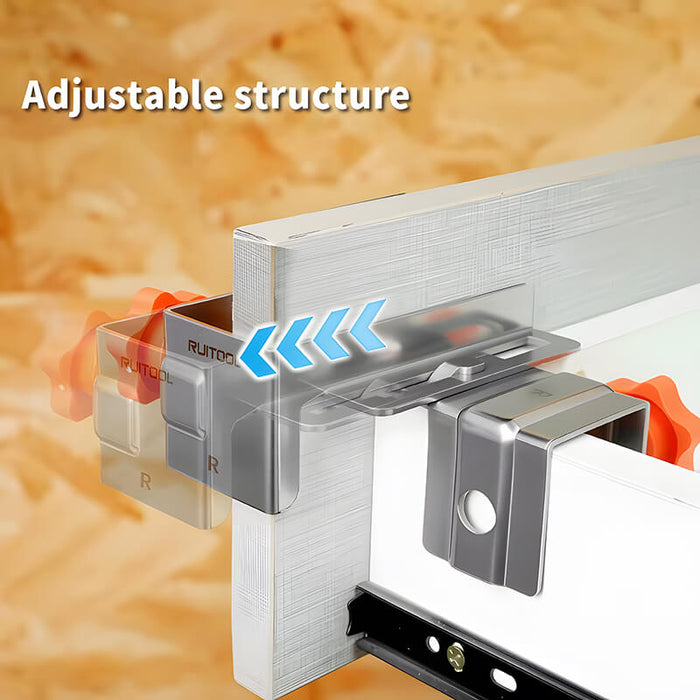 Levoite™ Drawer Front Clamps Mounting Jig Tool