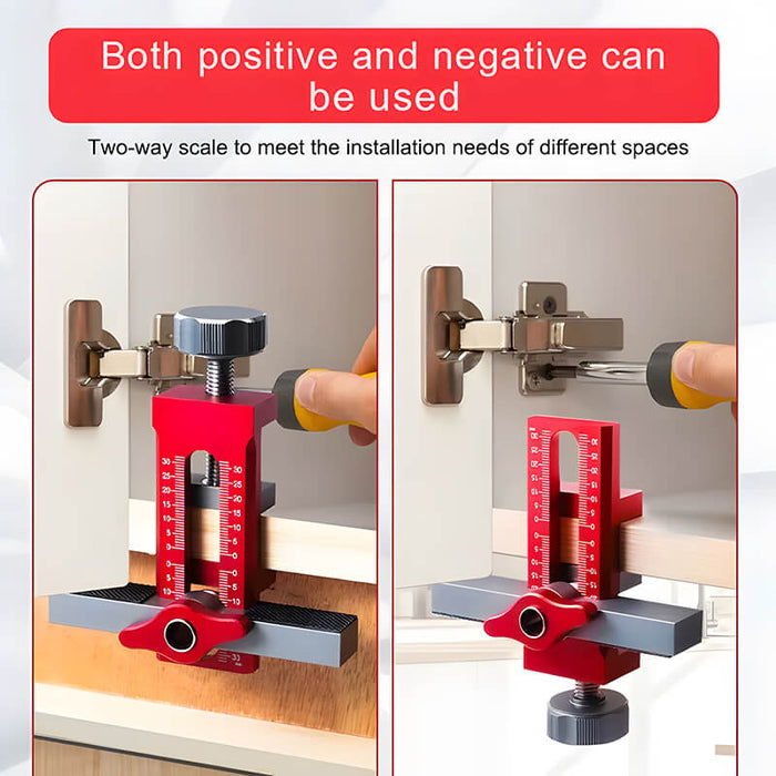 Levoite™ Cabinet Door Mounting Jig Installation Positioner Tools