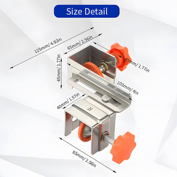 Levoite™ Drawer Front Clamps Mounting Jig Tool
