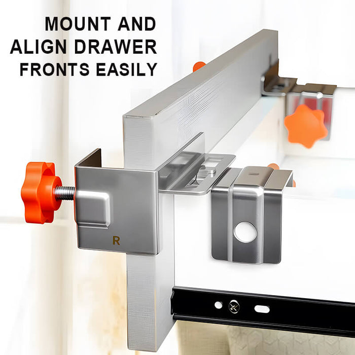 Levoite™ Drawer Front Clamps Mounting Jig Tool