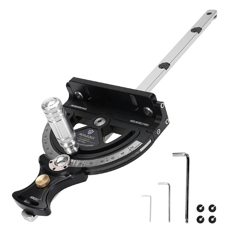 HONGDUI HD-TB01 Precision Miter Gauge with Quick 0° 45°