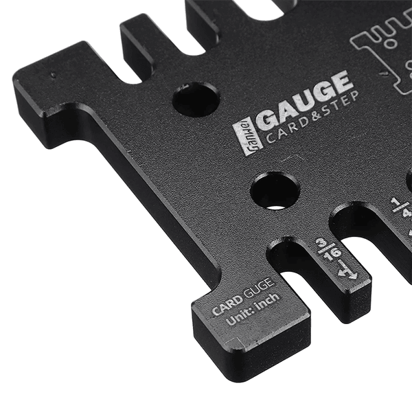 Precision Step Depth Height Gauge for Router and Table Saw — levoite