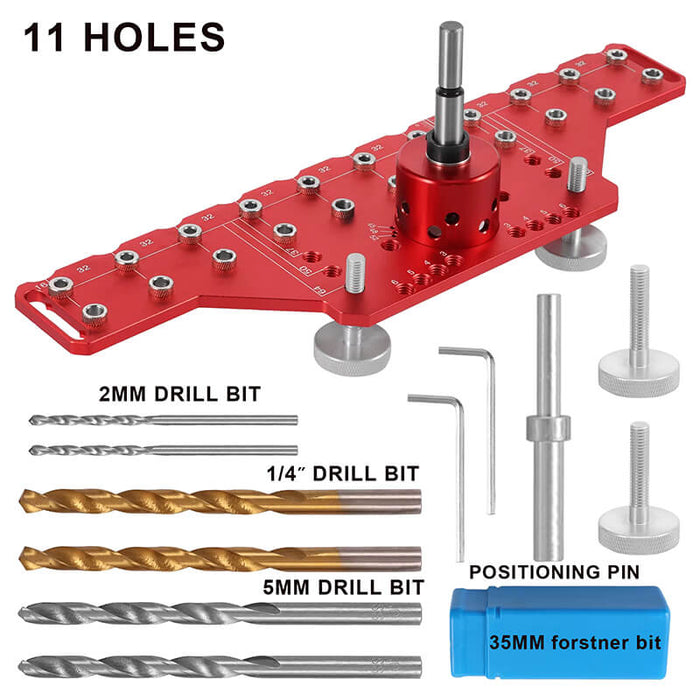 Levoite™ Precision Shelf Pin Jig and Hinge Jig