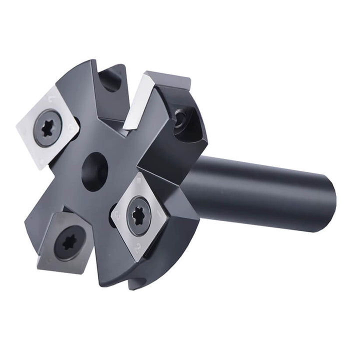 Levoite™ Flattening Router Bits - Carbide Insert 4-Flute Spoilboard Router Bits