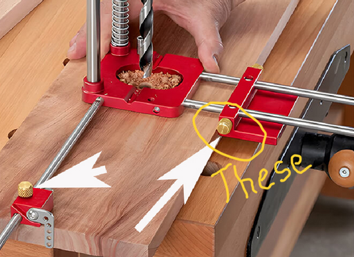 Auto Line Drill Guide Screws