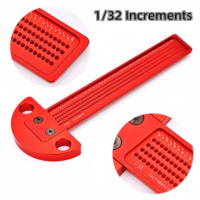 Levoite™ Precision T-Squares for Woodwoking 8 INCH