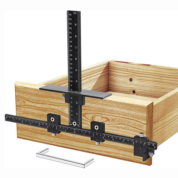 Levoite Cabinet Hardware Jig Template for Long Handle and Pull