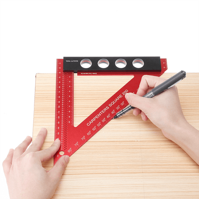 Levoite™ Precision Carpenters Square Triangle Ruler for Woodworking levoite