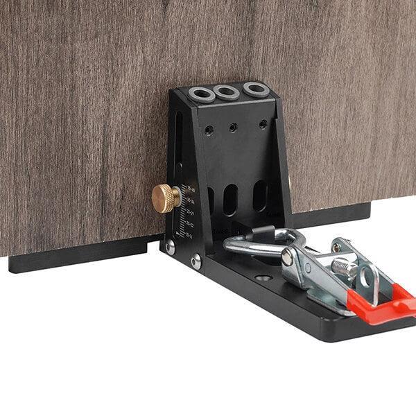 Levoite™ Classic Pocket Hole Jig Kit System with Drill Bit and Accessories