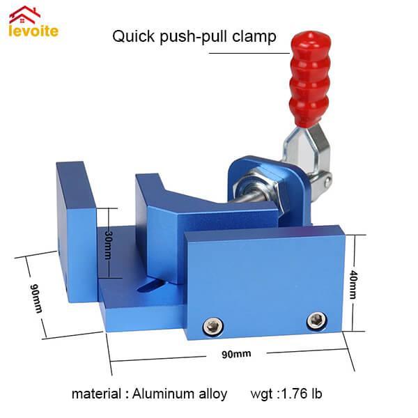 Herwey Red 90 Degree Right Angle Corner Clamp Fixture Picture