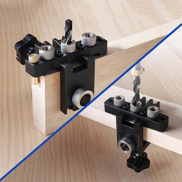 Levoite™ Precision Doweling Jig Kit Cam Lock Jig Cam and Bolt Connector Jig