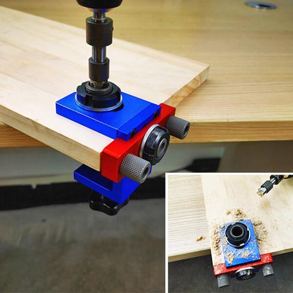 Precision 3 in 1 Doweling Jig Kit System