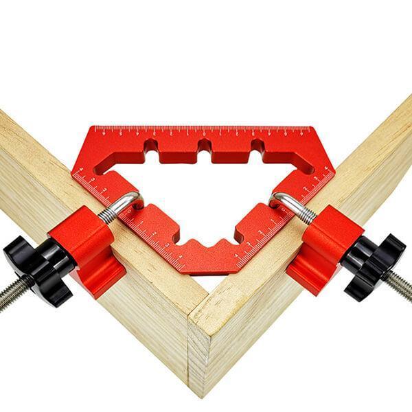 Aluminum Alloy 90 Degree Positioning Squares Right Angle Clamps Corner  Clamp Carpenter Tool for Woodworking Picture Frame Box Cabinets Drawers  4pcs