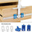 Levoite™ Cabinet Hardware Jig for Installation of Handles and Knobs on Doors and Drawer
