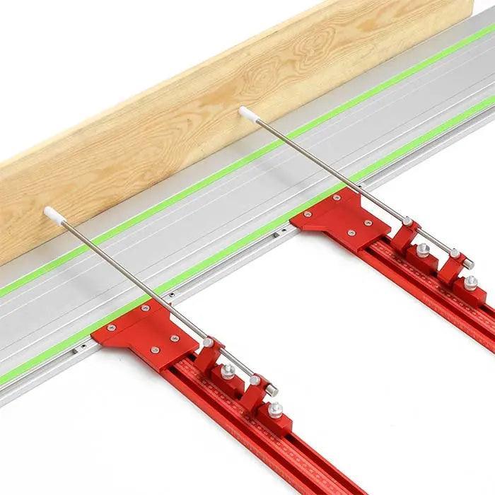 Parallel Guide System for Repeatable Cuts for Track Saw Rail Fit for Festool and Makita Guide Rails