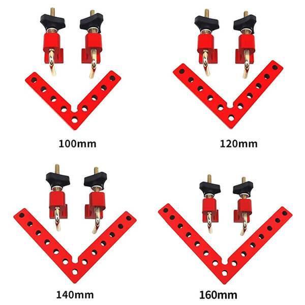 90 Degree Clamping Square with 4 Clamps – FindBuyTool