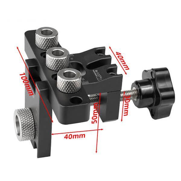 Levoite™ Precision Doweling Jig Kit Cam Lock Jig Cam and Bolt Connector Jig