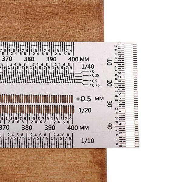 Rongpro T Type Metric Scribe Multi Tool Woodworking Ruler